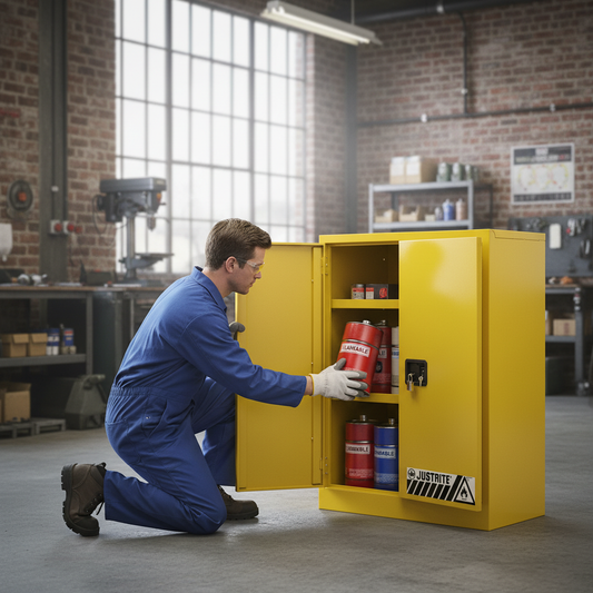 Flammable Liquids Cabinet - 8930001 ||L1092mm x W457mm x H1118mm