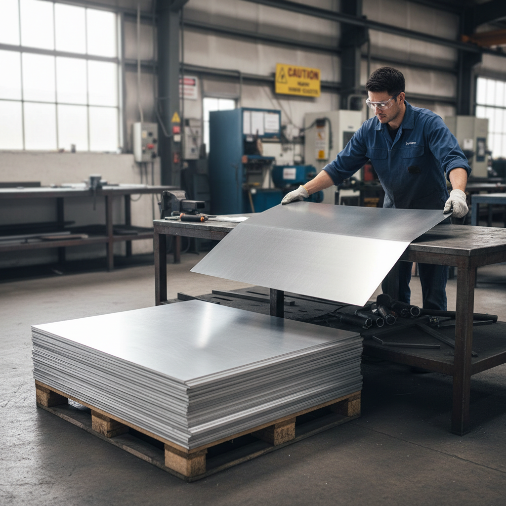Premium 2000mm x 1000mm x 4.0mm Aluminium Sheet - Grade 1050 for General Metal Work and Decorative Applications
