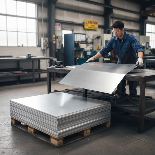 Premium 2000mm x 1000mm x 4.0mm Aluminium Sheet - Grade 1050 for General Metal Work and Decorative Applications