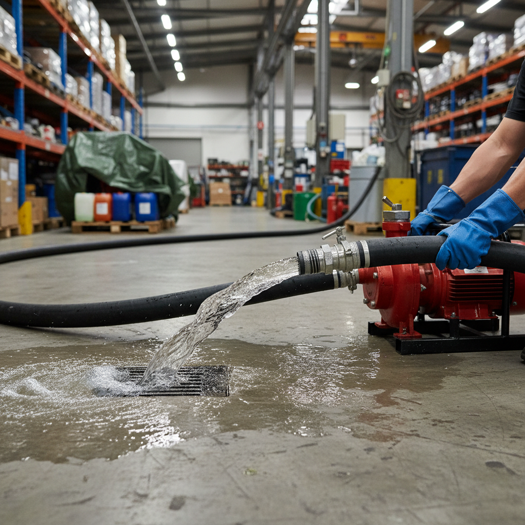 Premium Heavy Duty SBR Water Suction and Discharge Hose for Pumping Applications with High Flexibility and Durability