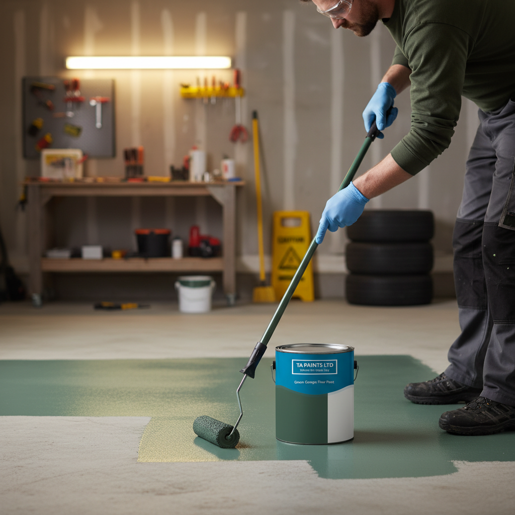 Premium Universal PU Enamel Garage Floor Paint - Durable, Chemical Resistant, Easy-Clean Finish for Concrete and Metal Floors