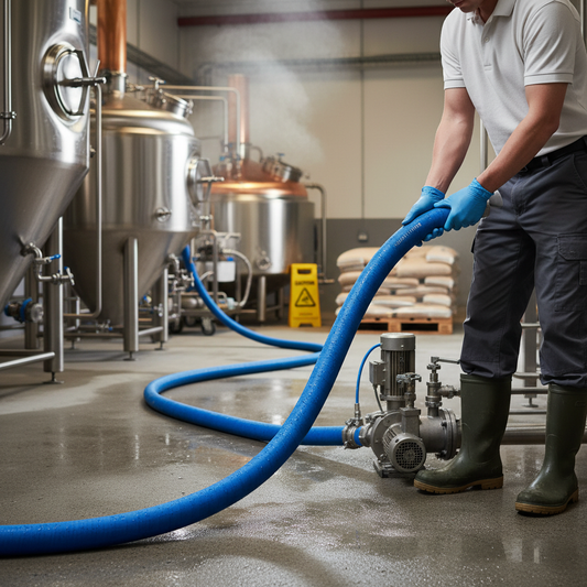 Premium High-Performance 16 Bar UPE Suction & Delivery Hose for Brewery and Distillery Applications