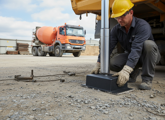 Premium Durable Tipper Pad for Chassis Protection - 152 x 88 x 43mm with Aluminium Base and Rubber Element