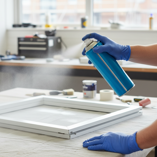 Premium 400ml Aerosol Spray Paint Primer for UPVC & Composite Plastic Surfaces - Excellent Wear and Weather Resistance