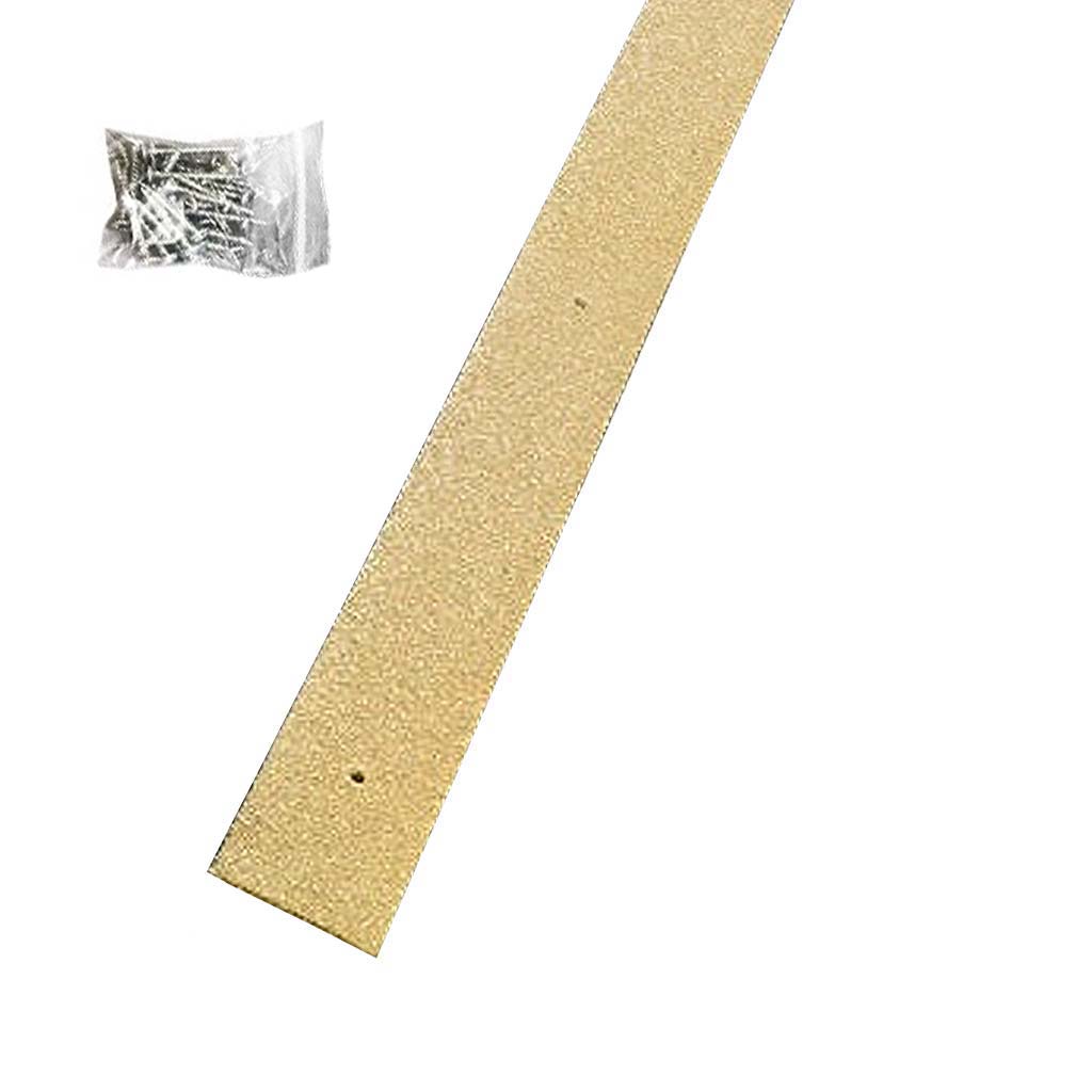 Premium Heavy Duty Anti Slip Decking Strips 1200mm - GRP Non Slip Safety Strips for Garden, Steps, and Patios