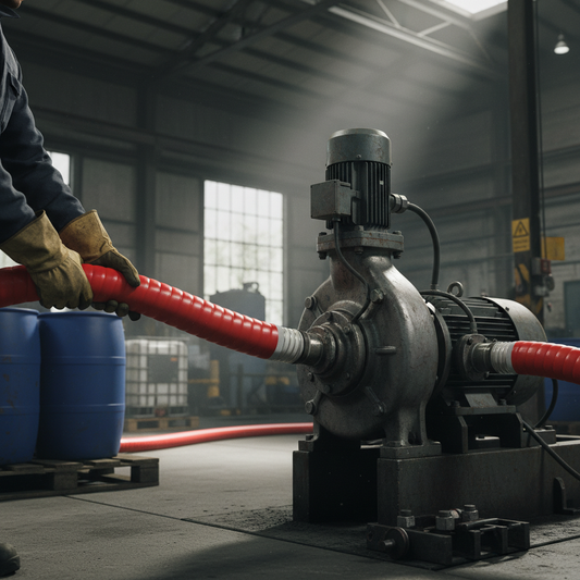 Premium Extra Flexible 10 Bar Butyl Suction & Delivery Hose with PU Blend Cover for Food Applications