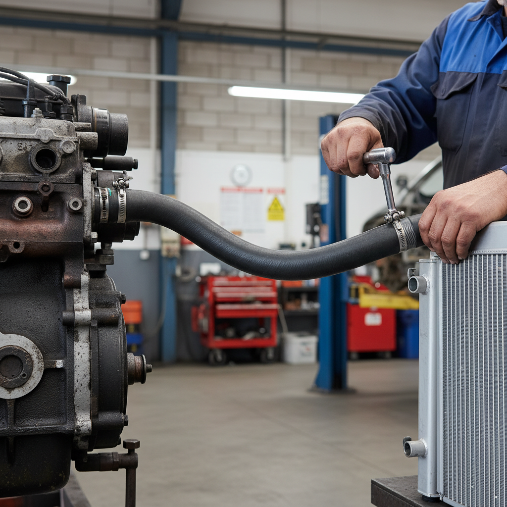 Premium Heavy Duty Textile Reinforced Radiator Hose with EPDM Rubber for Automotive Heating and Cooling Applications