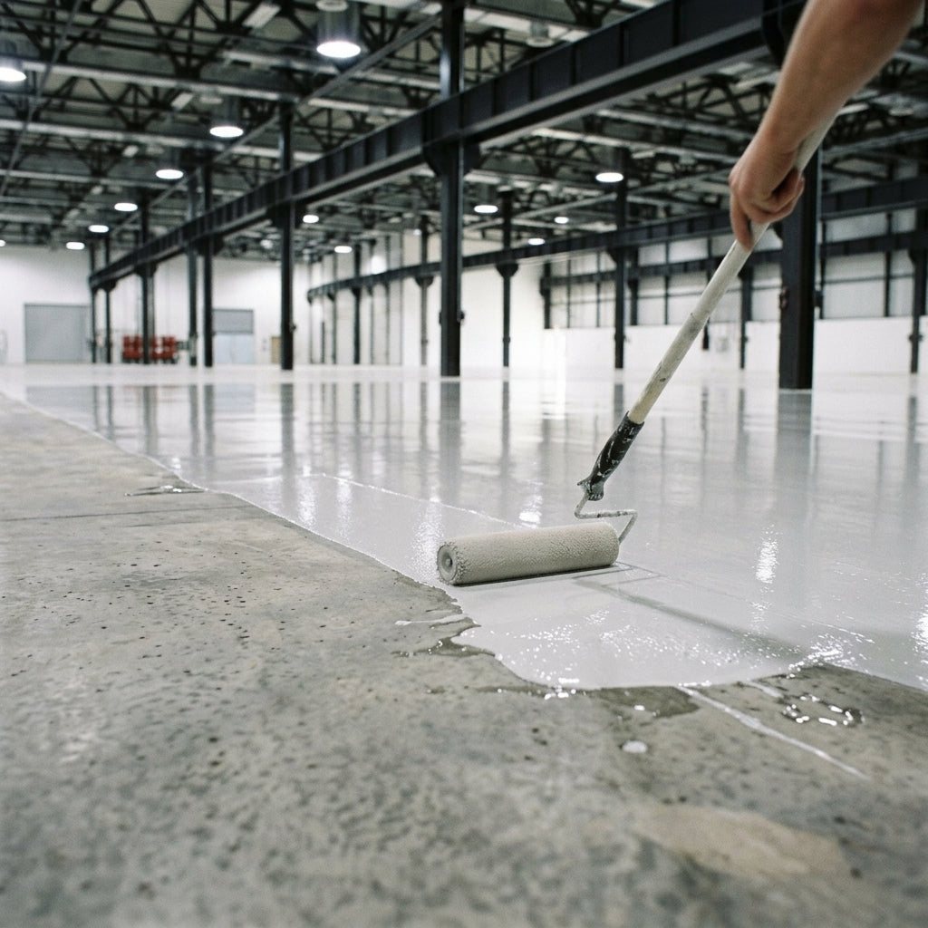 Industrial epoxy factory floor paint, 1–10 kg