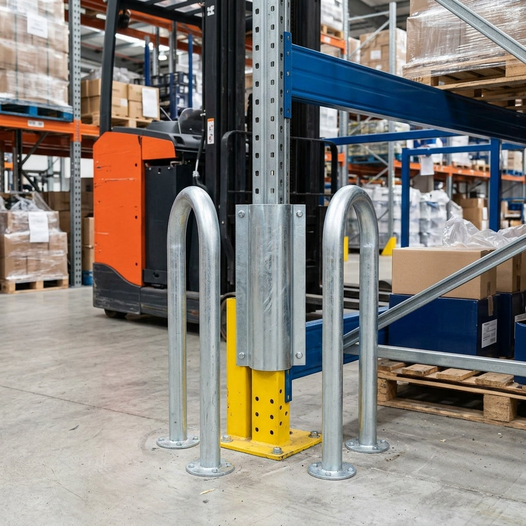Lamp Post Protector Galvanised Steel – 48mm, 76mm or 90mm