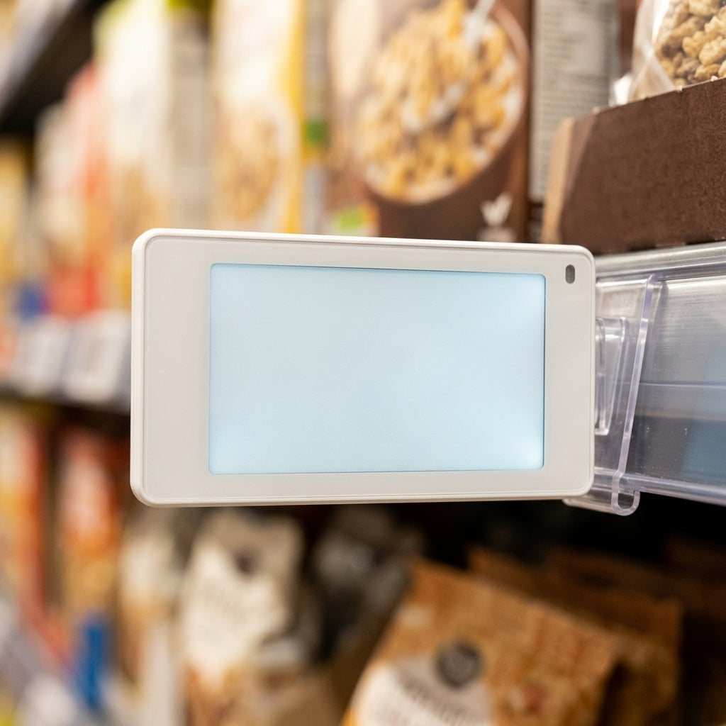 2.6" electronic shelf label – ultra-low power digital price display (view 2)