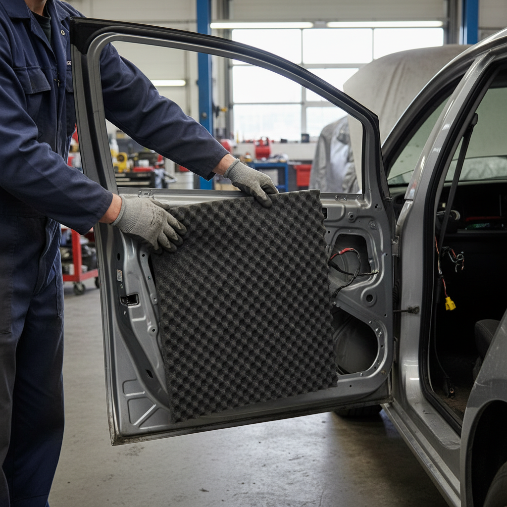 Premium 15mm Sound Absorber Sheet - High-Performance Polyurethane Foam for Superior Noise Reduction and Flexibility