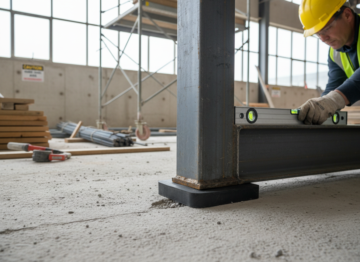 Premium Rubber Dock Packer 450 x 250 x 20 mm for Ramp Bumper Adjustment - High-Quality Professional Grade for Industrial and Commercial Applications
