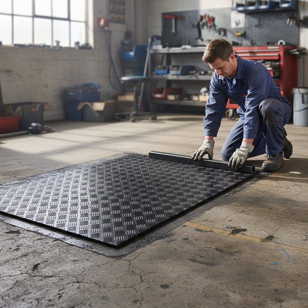 Premium Heavy Duty Aluminium Chequer Plate 2000mm x 1000mm x 6mm - Five Bar Tread for Durability and Style