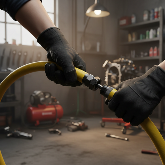 Premium Heavy Duty Steel Reinforced Hi-Temperature Air Hose for Industrial Use - 40bar Working Pressure, 120°C Temperature Resistance
