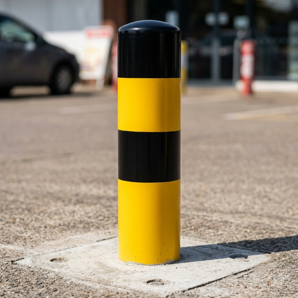 Heavy Duty Service Bollard 1,200–1,600mm – Steel – Surface & Sub-Surface (view 2)