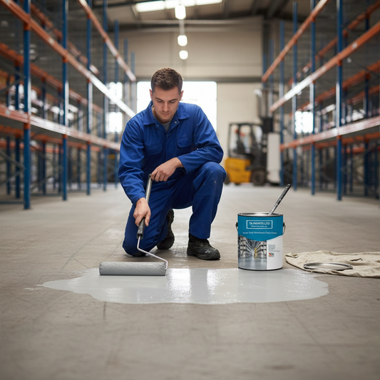 Premium Universal PU Enamel Warehouse Floor Paint - Durable, Chemical Resistant, Non-Slip Options for Concrete and Metal Surfaces