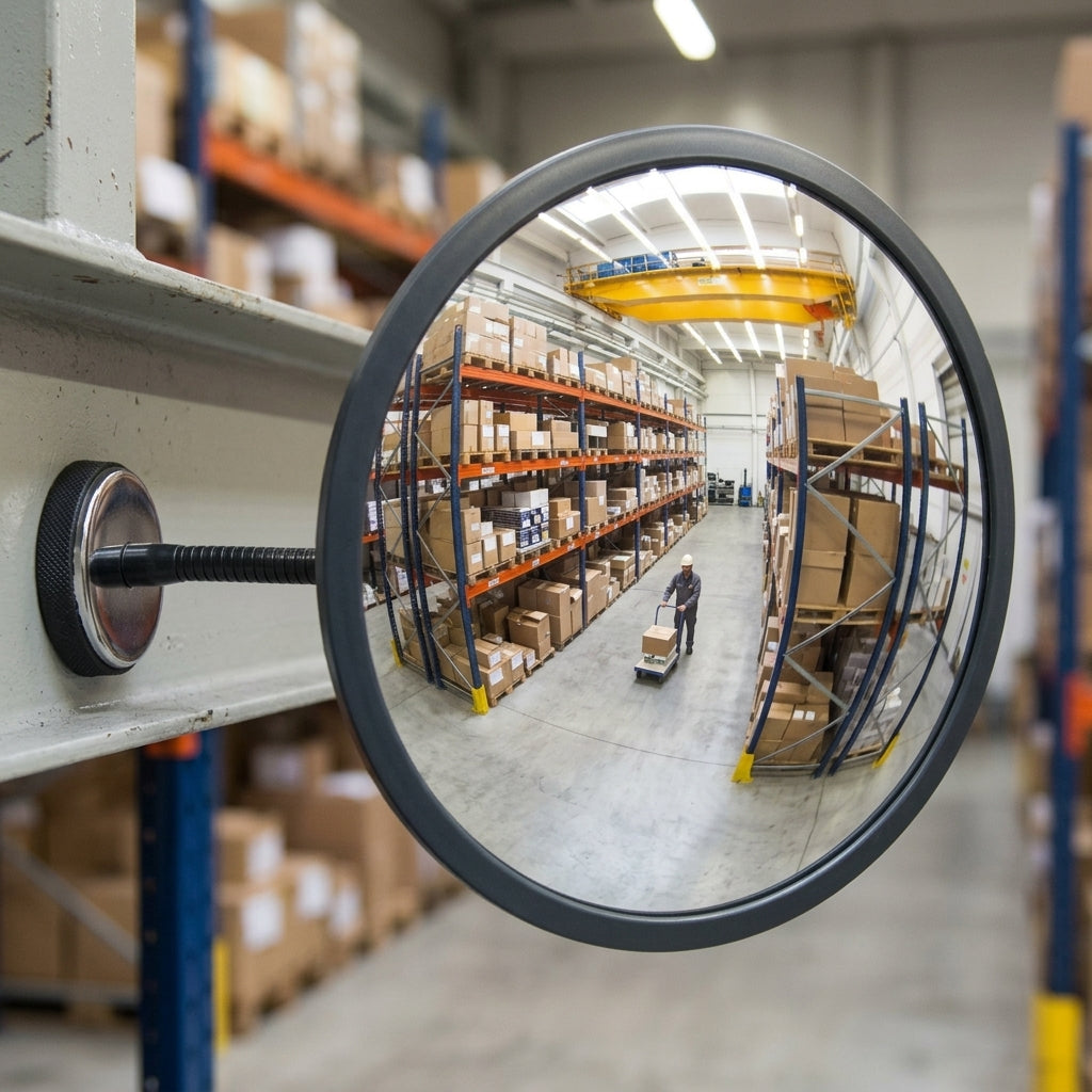 Convex Mirror with Magnetic Fixing – 300, 450 or 600mm (view 2)