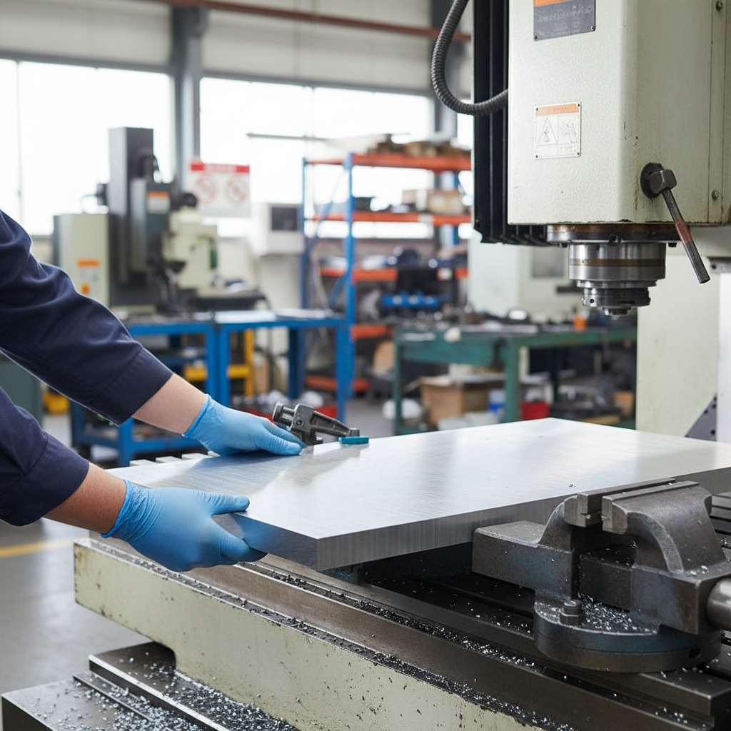 Premium 50mm Aluminium Cast Tooling Plate - High Precision, Excellent Machinability and Weldability for CNC and 3D Printing Applications