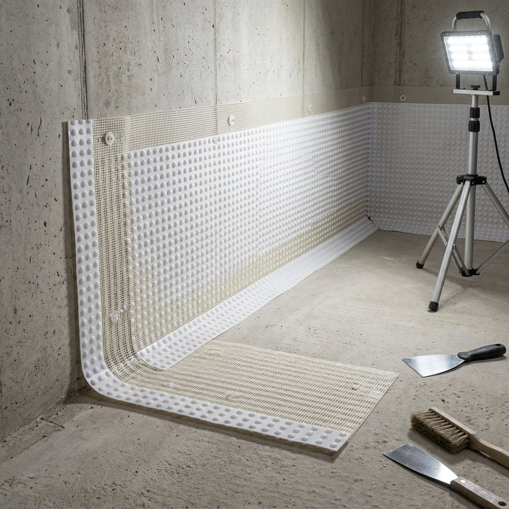 8mm Mesh Membrane 20m² Waterproofing Solution