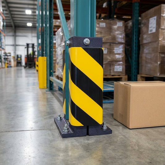 500mm Impact Protection Profile Yellow/Black Polyurethane