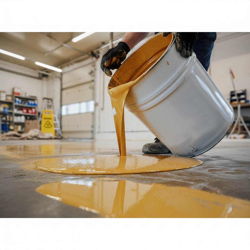 High-Performance Anti-Slip Floor Paint for Enhanced Safety and Durability - Ideal for Home and Industrial Use