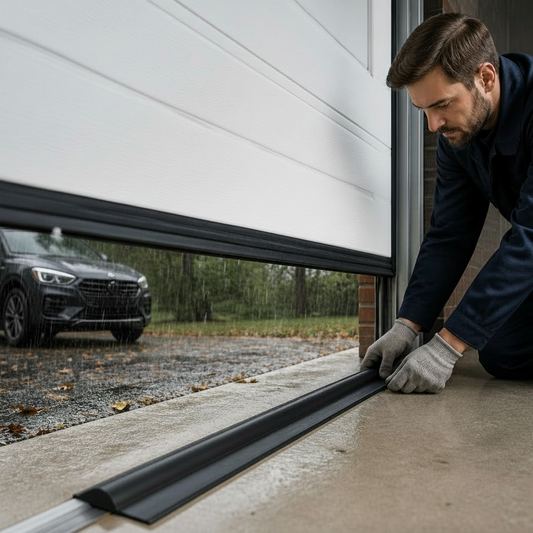 Garage Door Threshold Strip 5 Metre Length for Weatherproofing
