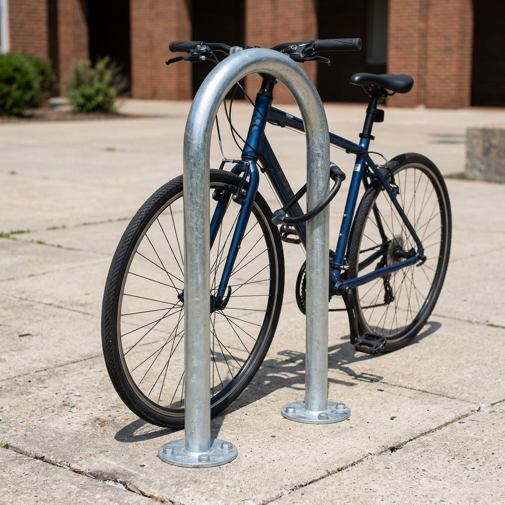 340mm Sheffield Cycle Stand, Galvanised Steel