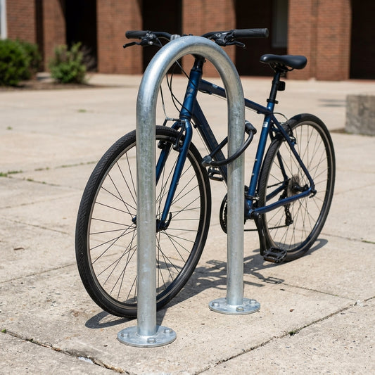 340mm Sheffield Cycle Stand, Galvanised Steel