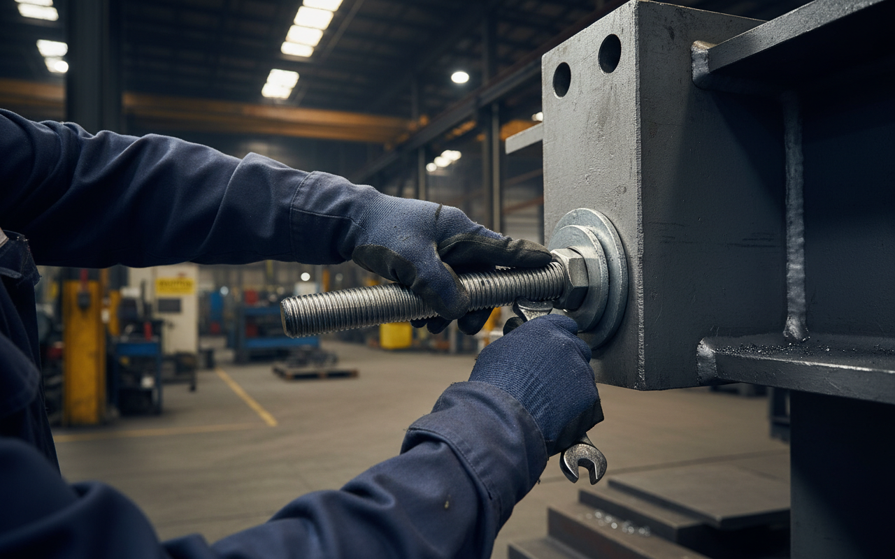 Premium Heavy Duty Fixing Bolt M24 x 150 mm - Durable and Reliable Fastening Solution