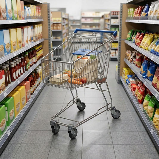 120L child seat shopping trolley medium