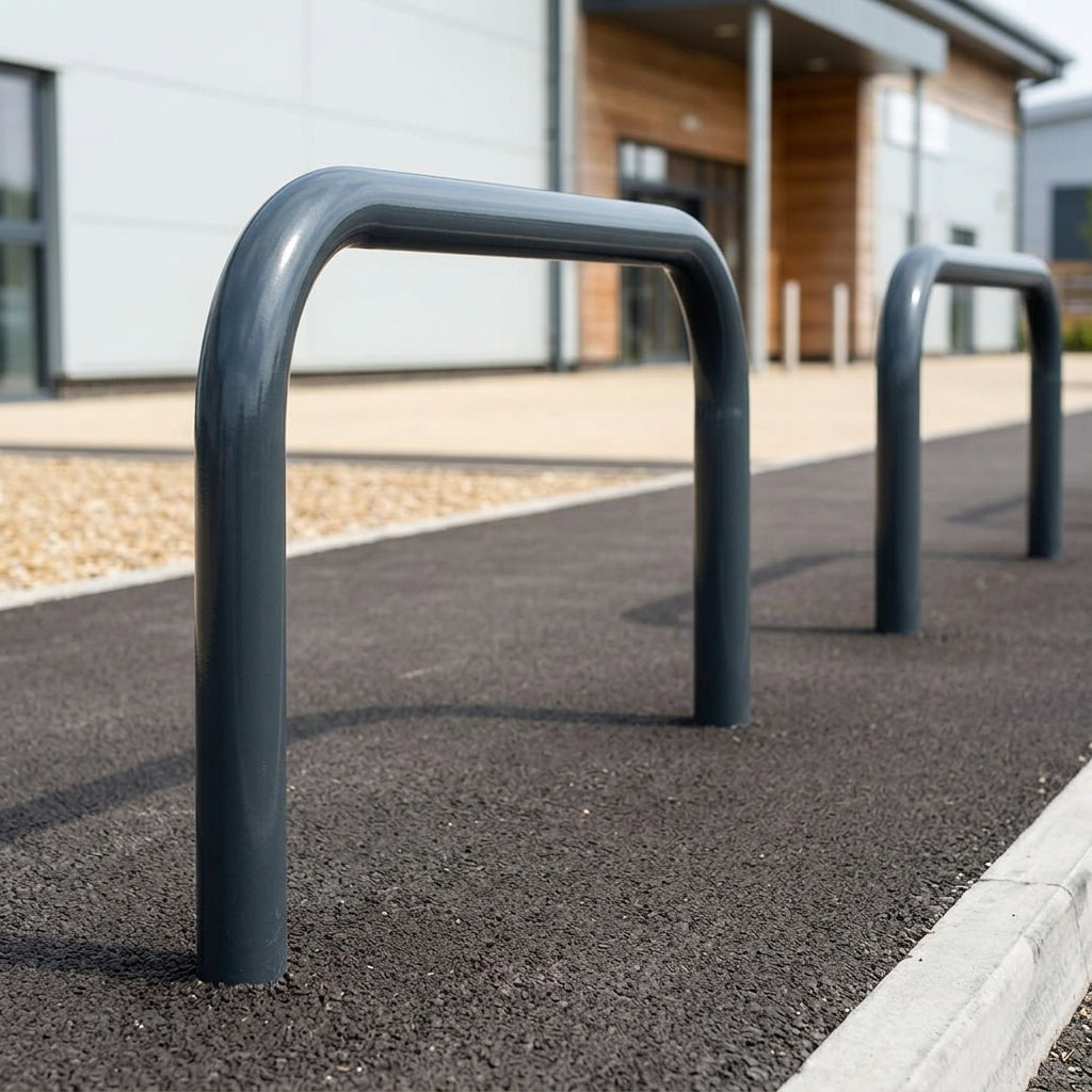 90mm Galvanised Steel Perimeter Hoop Barrier 1000mm Above Ground