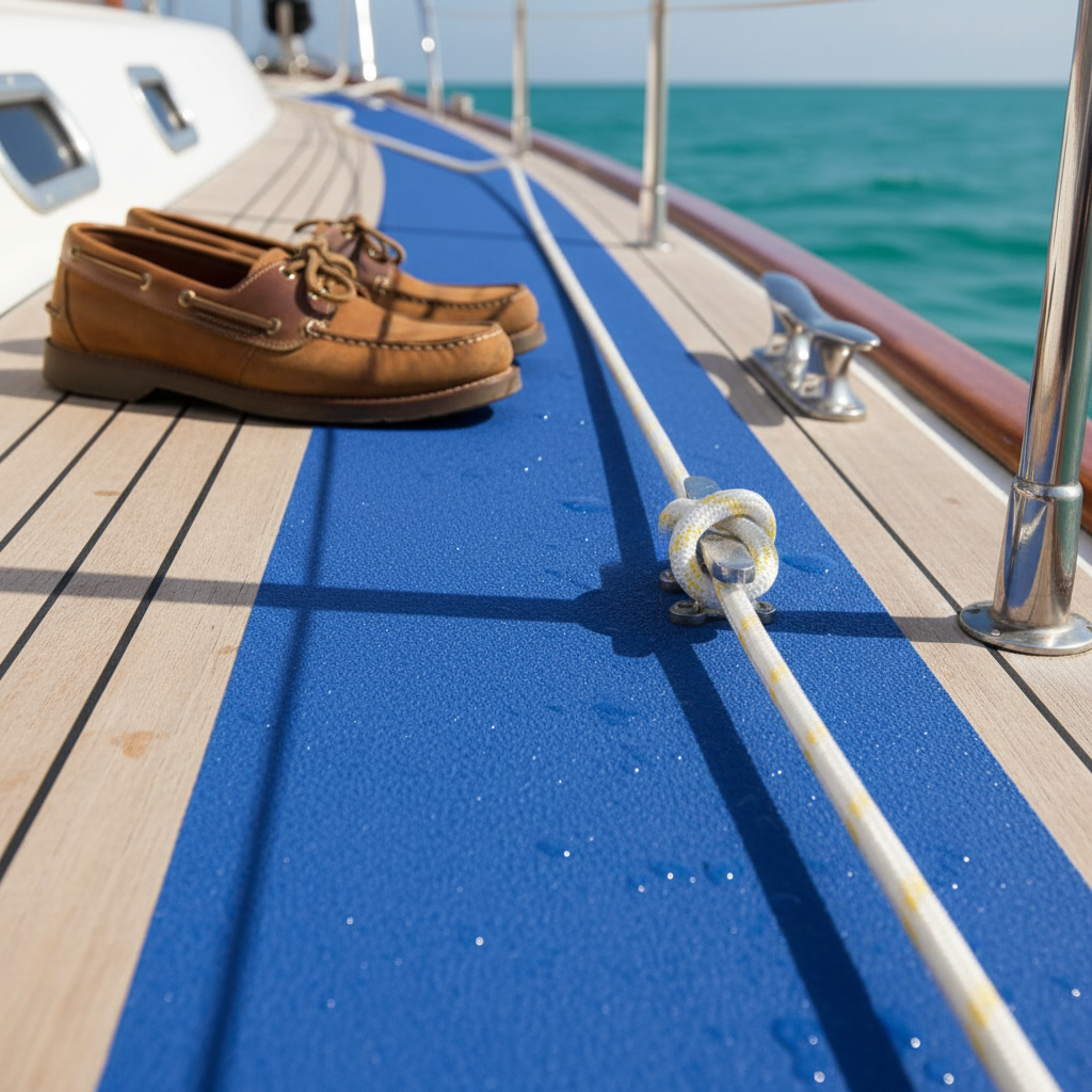 Premium Waterproof Anti Slip Marine Safety Grip Tape for Boats and Commercial Use - Salt-Resistant, Comfortable, High-Grip Surface