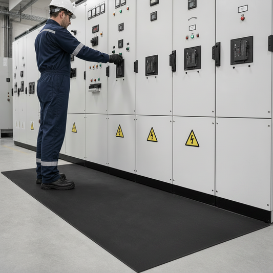 Heavy Duty Electrical Safety Matting 650V for Switchboards