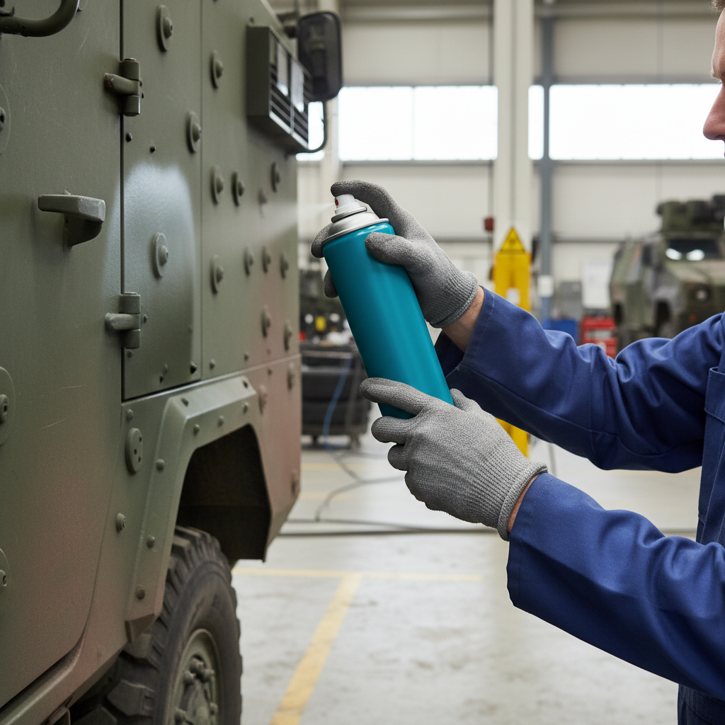 Premium Military Vehicle Primer Spray Paint - 400ml, U.V & Weather Resistant, Quick Drying Formula for Off-Road Vehicles
