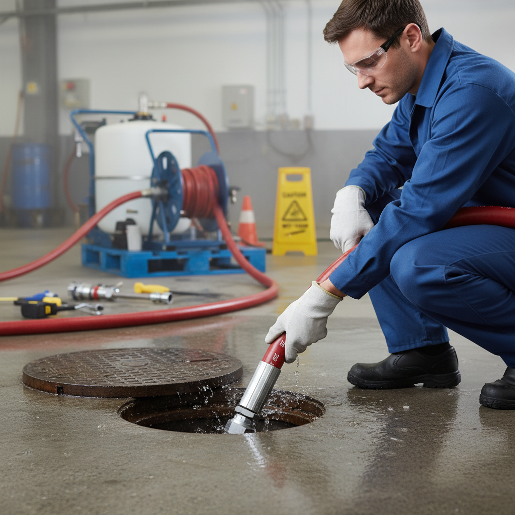 Premium 200 Bar TPU Sewer Jetting Hose Assembly - Flexible, High-Performance, and Abrasion-Resistant for Efficient Sewer Cleaning