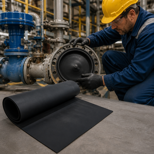 Nitrile Nylon Insertion Diaphragm Sheeting for Industrial Applications