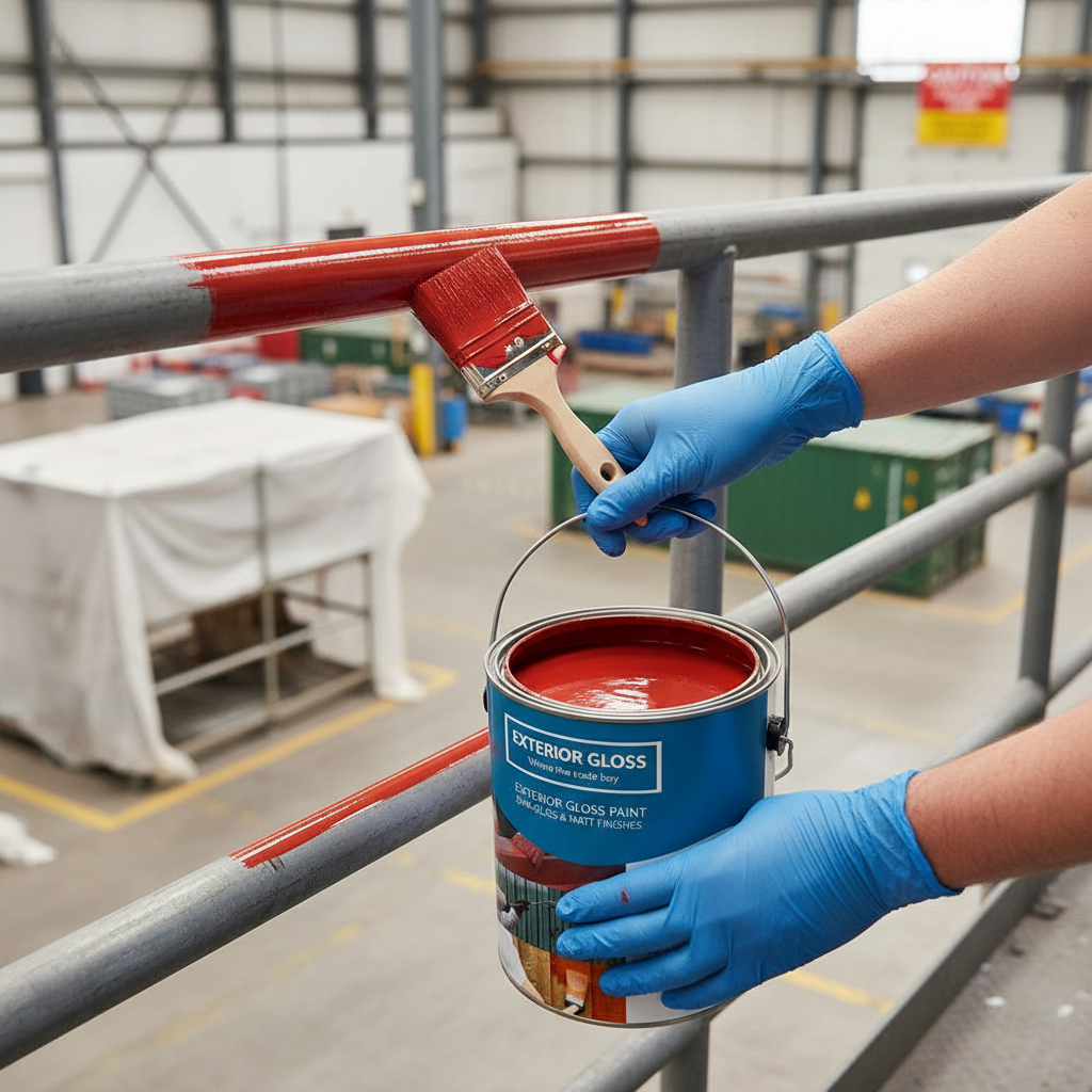 Premium Multi-Purpose Exterior Gloss Paint - Durable Polyurethane for Indoor and Outdoor Use in Various Finishes and Colors