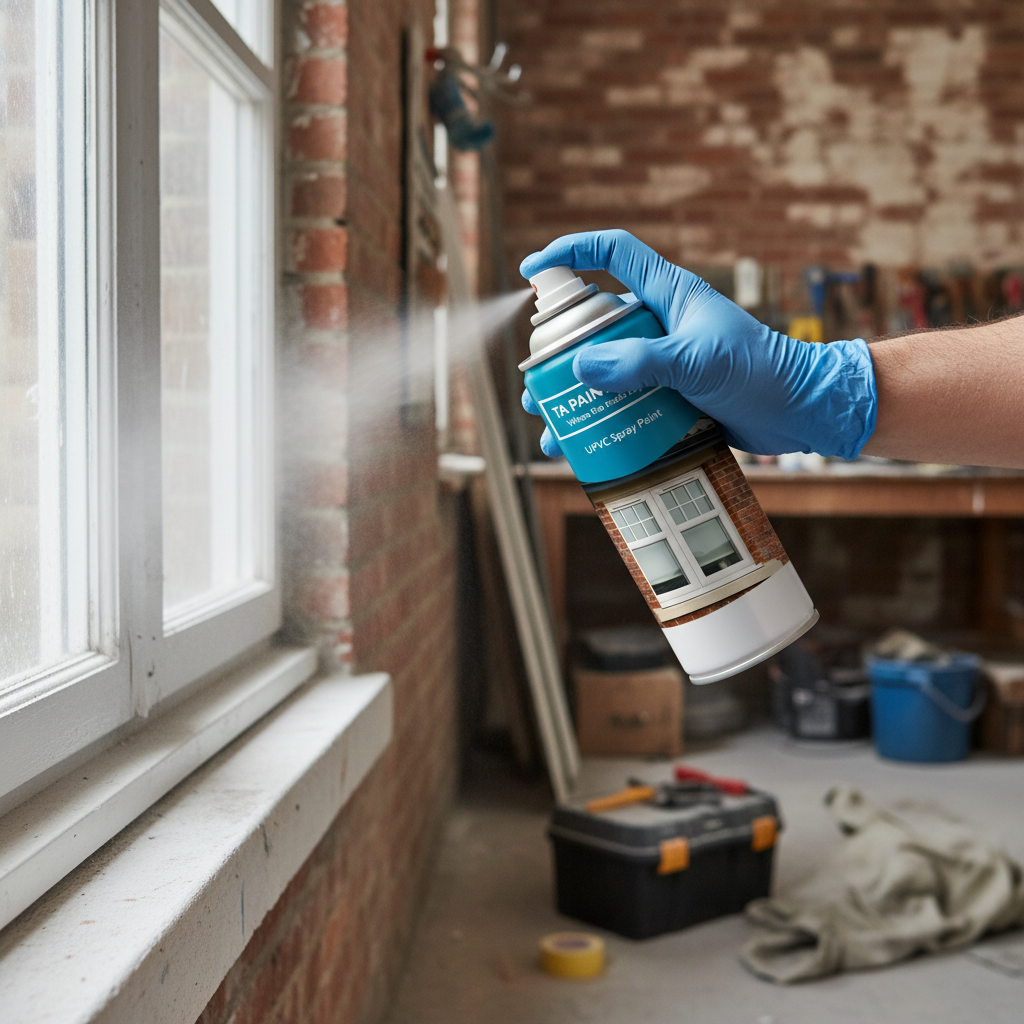 Premium All-In-One UPVC Composite Plastic Aerosol Spray Paint - 400ml for Plastic Surfaces, Excellent Weathering Resistance and Versatile Colors
