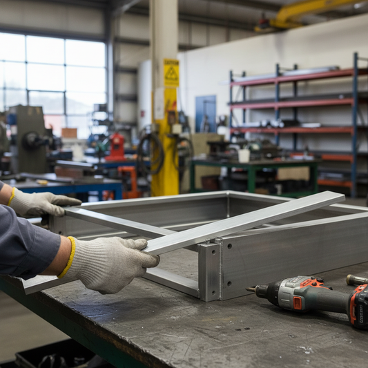 Premium Structural Grade Aluminium Flat Bar 203.2mm x 6.3mm - High-Strength 6082 T6 Alloy for Industrial Applications