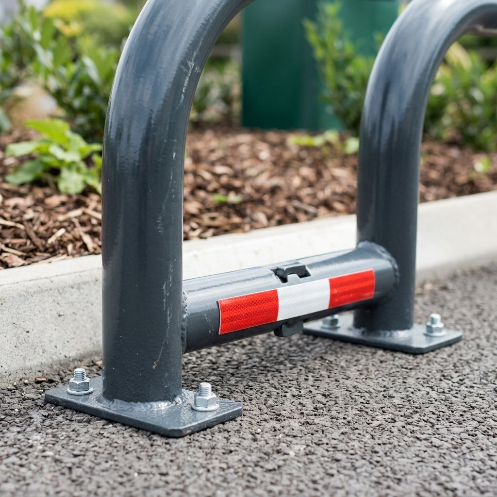 90mm Galvanised Steel Perimeter Hoop Barrier 1000mm Above Ground (view 2)