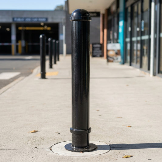 Decorative Ornamental Bollard, Mild Steel, Galvanised