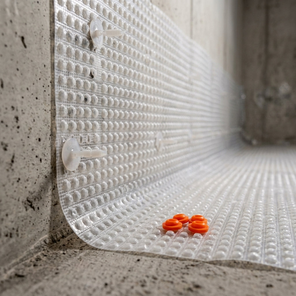 1.2m x 20m Damp Proof Mesh Membrane - 3mm Thickness (view 2)