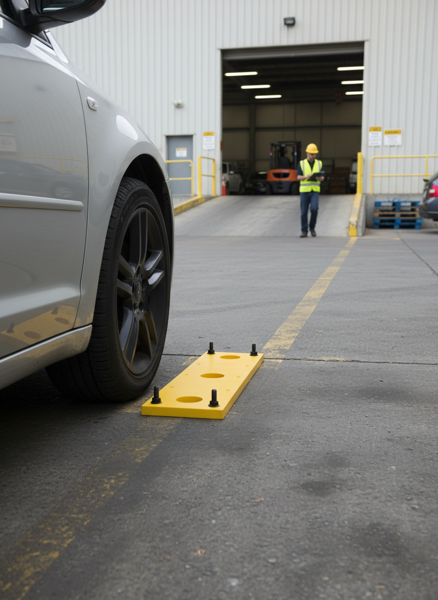 Premium Heavy-Duty Front Plate for Dock Bumper - 710 x 210 x 35mm, 4.5 kg Durable UHMWPE