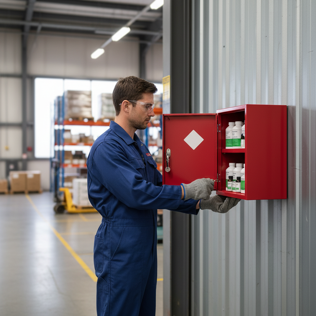 Pesticides & Agrochemical Cabinet - PAC24/24 ||L610mm x W305mm x H610mm