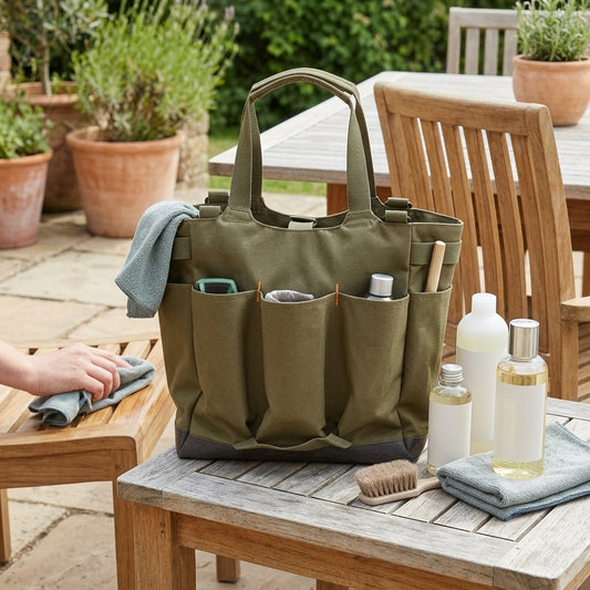 Gardening Caddy Bag with Waterproof Base