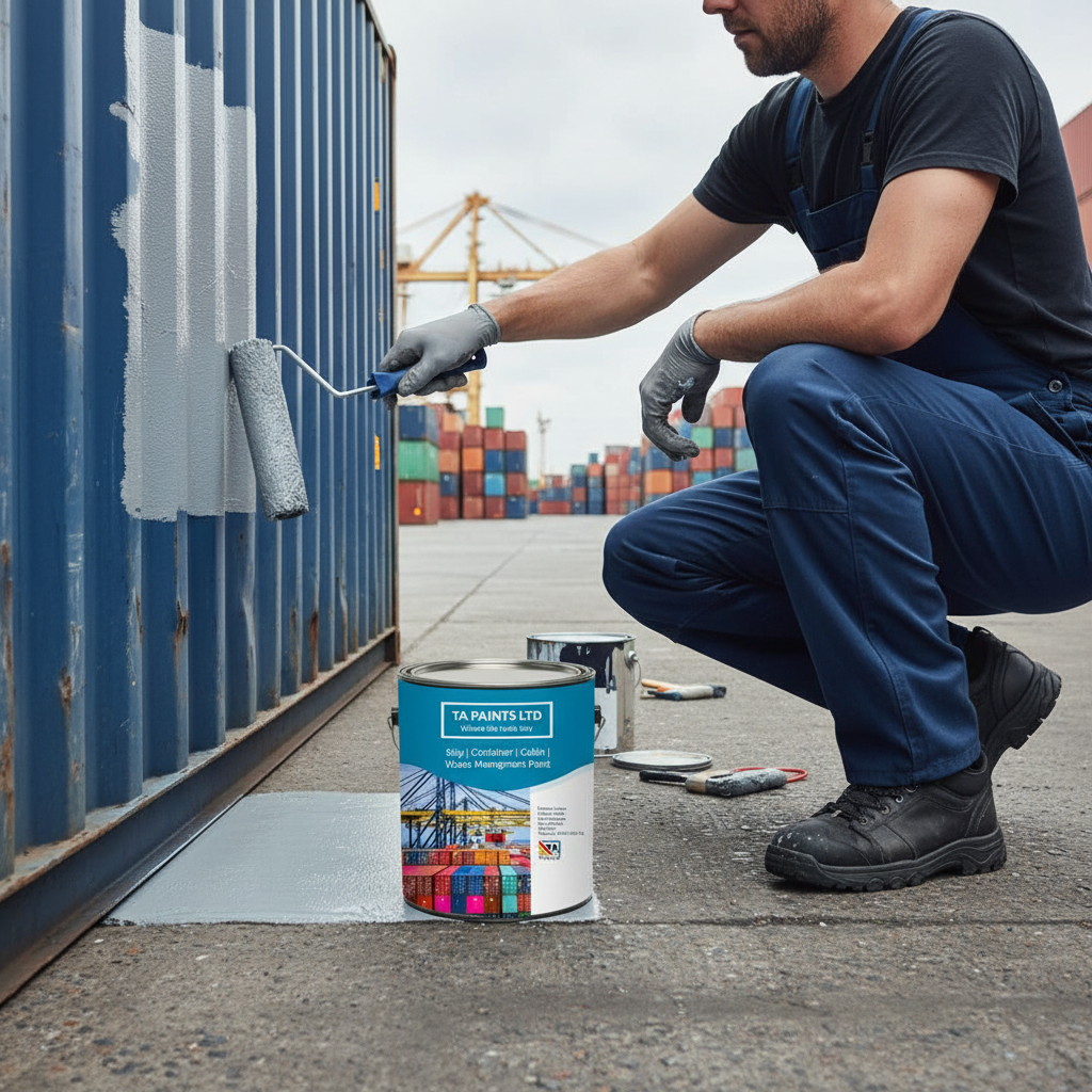 Premium High-Performance Skip and Container Paint for Industrial Applications with Durable Formula and Seamless Finish