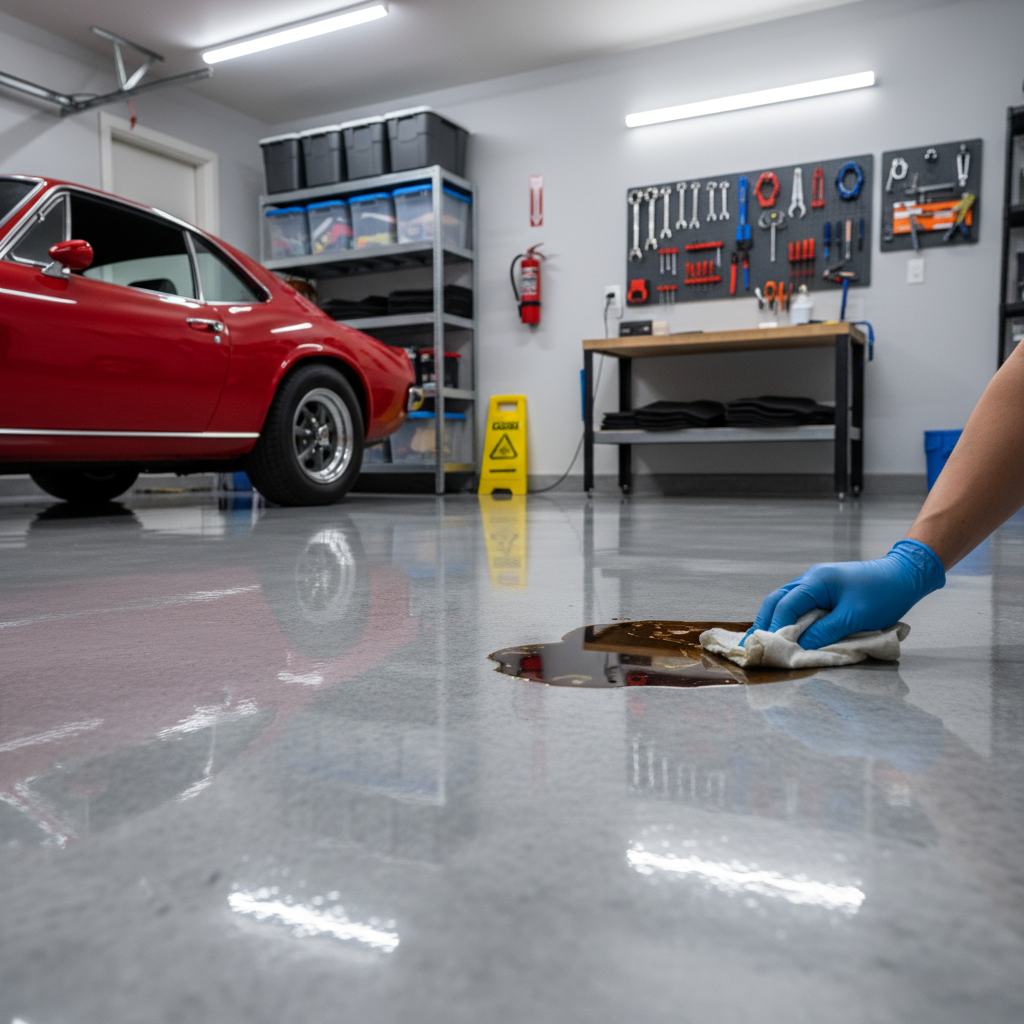 Professional Two Pack Epoxy Concrete Floor Paint Clear Sealer - Durable Protection for Industrial, Commercial and Residential Use