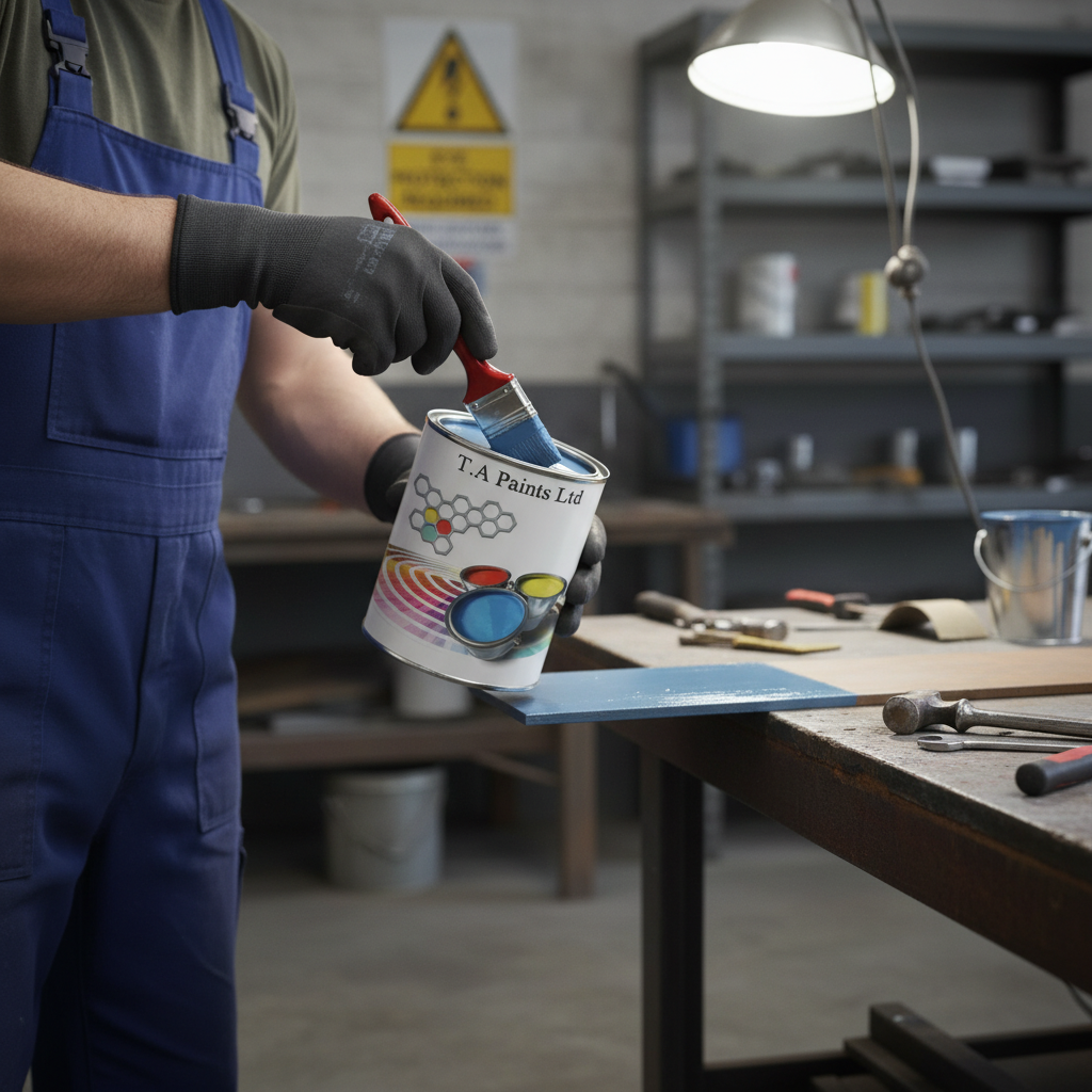 Premium Quick Drying Hammer Finish Metal Paint - 5 Litre Decorative Enamel for Metal Surfaces