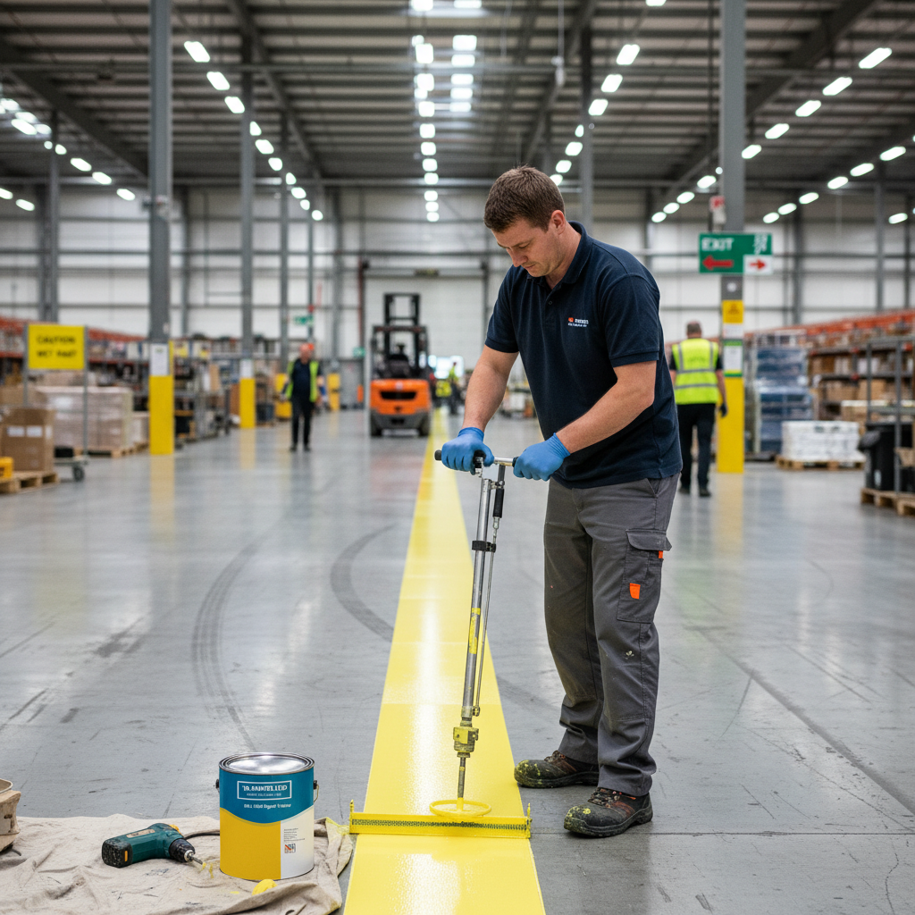 Premium High-Visibility Signal Yellow Paint for Safety and Industrial Use - Bright, Energetic, and Durable Finish