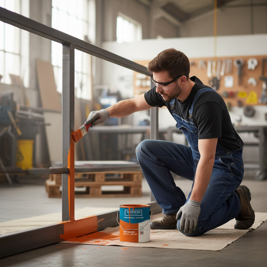 Premium Deep Orange Paint for Modern Commercial Spaces - Evokes Enthusiasm and Warmth